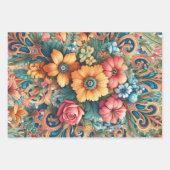 Gorgeous Bouquet von Blume Geschenkpapier Set (Vorderseite)