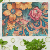 Gorgeous Bouquet von Blume Geschirrtuch (Gefaltet)