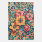 Gorgeous Bouquet von Blume Geschirrtuch (Vertikal)