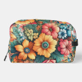 Gorgeous Bouquet von Blume Waschbeutel (Rückseite)