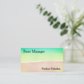 Gorgeous business cards visitenkarte (Stehend Vorderseite)