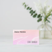 Gorgeous business cards visitenkarte (Stehend Vorderseite)