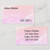 Gorgeous business cards visitenkarte (Vorne/Hinten)