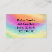 Gorgeous business cards visitenkarte (Rückseite)