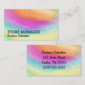 Gorgeous business cards visitenkarte (Vorne/Hinten)
