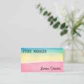 Gorgeous business cards visitenkarte (Stehend Vorderseite)