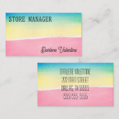 Gorgeous business cards visitenkarte (Vorne/Hinten)