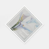 Gorgeous Calla Lilies Party Serviette (Ecke)