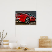 Gorgeous Chevy Camaro Poster (Küche)