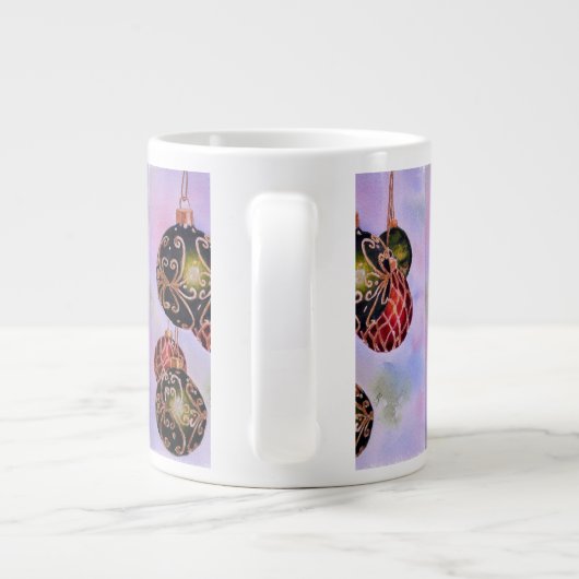 GORGEOUS CHRISTMAS BALLS Jumbo-Tasse (Rückseite)