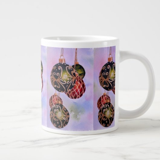 GORGEOUS CHRISTMAS BALLS Jumbo-Tasse (Rechts)