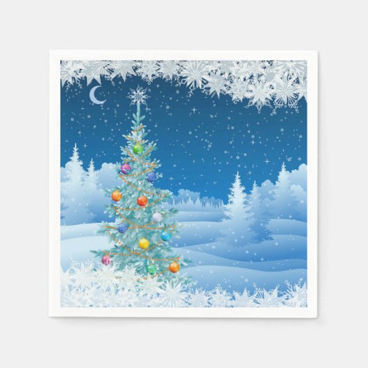 Gorgeous Christmas Napkins Serviette (Vorderseite)