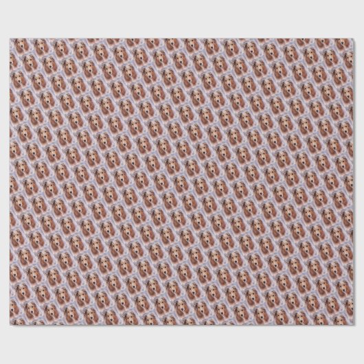 GORGEOUS COLLIE GESCHENKPAPIER (Flach)