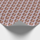 GORGEOUS COLLIE GESCHENKPAPIER (Ecke)