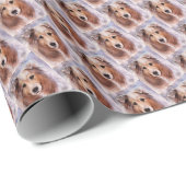 GORGEOUS COLLIE GESCHENKPAPIER (Rolleneckpunkt)