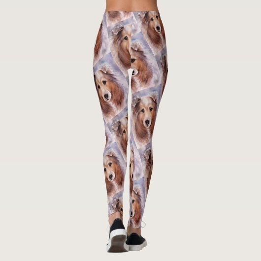 GORGEOUS COLLIE LEGGINGS (Rückseite)