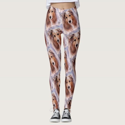 GORGEOUS COLLIE LEGGINGS (Vorderseite)