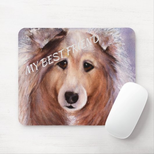 GORGEOUS COLLIE MOUSEPAD (Mit Mouse)
