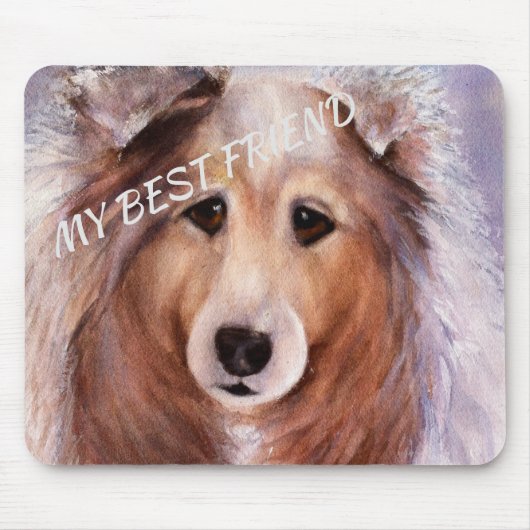 GORGEOUS COLLIE MOUSEPAD (Vorne)