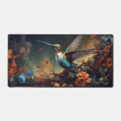 Gorgeous Colorful Hummingbird Schreibtischunterlage (Vorderseite)