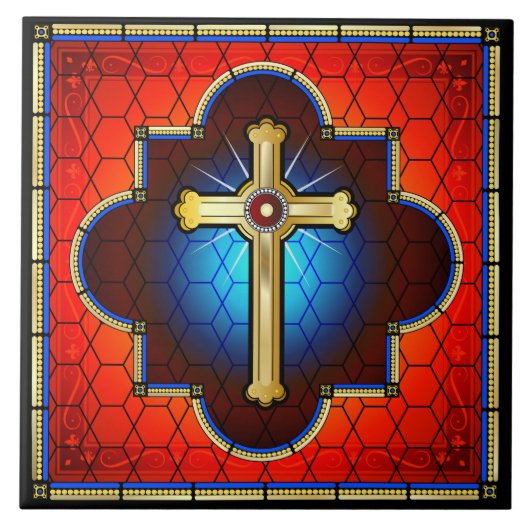 Gorgeous Cross Tile Fliese (Vorderseite)