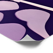 Gorgeous Drag Queen Lila Orange Poster (Ecke)