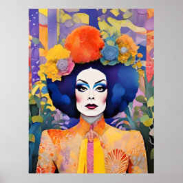 Gorgeous Drag Queen Poster