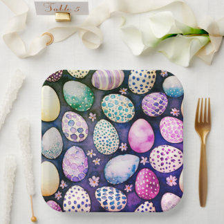 Gorgeous Easter paper plates Pappteller