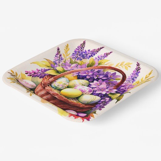 Gorgeous Easter paper plates Pappteller (Gewinkelt)