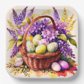 Gorgeous Easter paper plates Pappteller (Vorderseite)