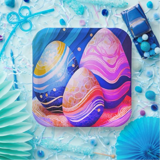 Gorgeous Easter paper plates Pappteller (Party)