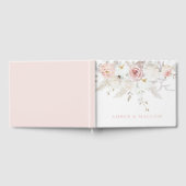 Gorgeous Elegance: Blush & White Floral Wedding Gästebuch (Voll)