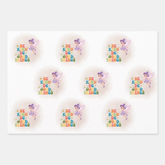 Gorgeous Fairy Geschenkpapier Set (Vorderseite 2)