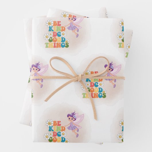 Gorgeous Fairy Geschenkpapier Set (Beispiel)