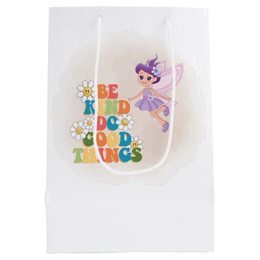 Gorgeous Fairy Mittlere Geschenktüte (Rückseite)