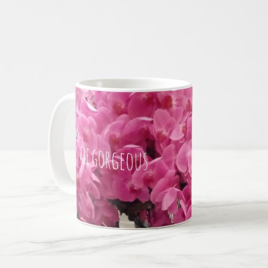 Gorgeous flowers kaffeetasse (Vorderseite Links)
