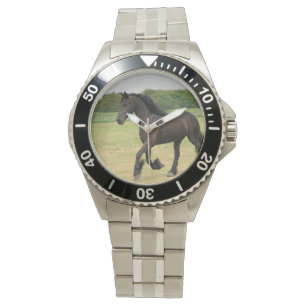Gorgeous Friesian Horse Armbanduhr