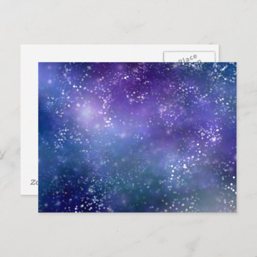 Gorgeous Galaxy Postkarte (Vorne/Hinten)