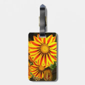 Gorgeous Gazania Gepäckanhänger (Rückseite vertikal)