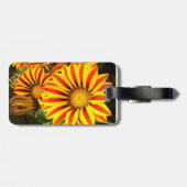 Gorgeous Gazania Gepäckanhänger (Rückseite horizontal)