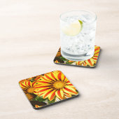 Gorgeous Gazania Untersetzer (Rechte Seite)