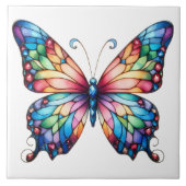 Gorgeous gesteinigtes Glass Butterfly Glow Fliese (Vorderseite)