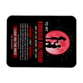 Gorgeous Girlfriend | Für meine wunderbare Freundi Magnet (Horizontal)