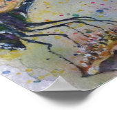 Gorgeous Glows Dragon Fly Poster (Ecke)