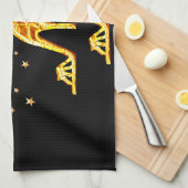 GORGEOUS GOLD 60. GEBURTSTAG HANDTUCH (Viertel Falte)