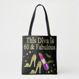GORGEOUS GOLD 60. GEBURTSTAG HÖCHSTE DESIGN TASCHE