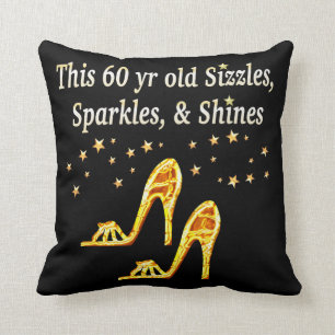 GORGEOUS GOLD 60. GEBURTSTAG KISSEN