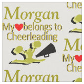 GORGEOUS GOLD CUSTOM CHEERLEADFABRIC STOFF (Nahaufnahme)