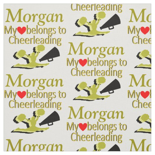GORGEOUS GOLD CUSTOM CHEERLEADFABRIC STOFF (Muster)