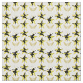 GORGEOUS GOLD DANCER CHRISTMAS DESIGN STOFF (Muster)